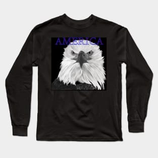 American Bald Eagle Long Sleeve T-Shirt